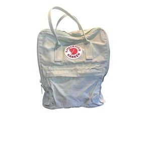 Fjallraven Kanken everyday outdoor water resistant light green durable backpack